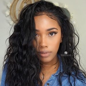 18" NEW 360 Brazilian Virgin Human Hair Wig